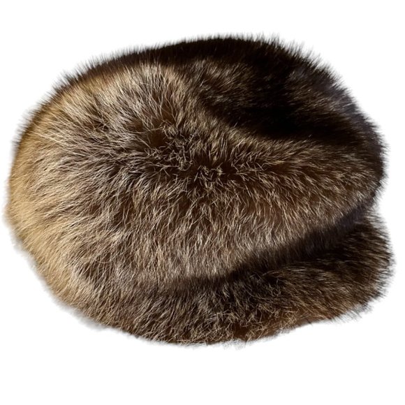 π¨π¦ FABULOUS NATURAL RACCOON FUR CAP/HAT - EVC - Picture 2 of 6